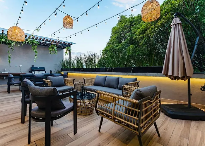 Apartamento Luxury Ph With Rooftop, Bbq, And Stunning Views