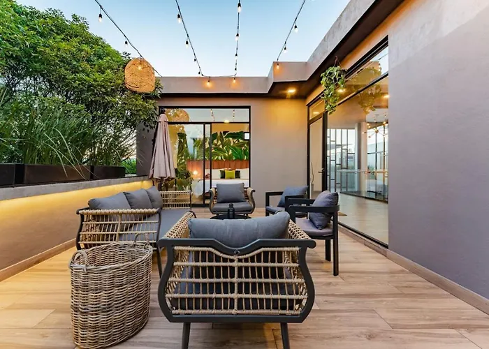 Apartamento Luxury Ph With Rooftop, Bbq, And Stunning Views