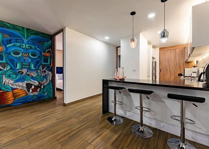 Apartamento Luxury Ph With Rooftop, Bbq, And Stunning Views